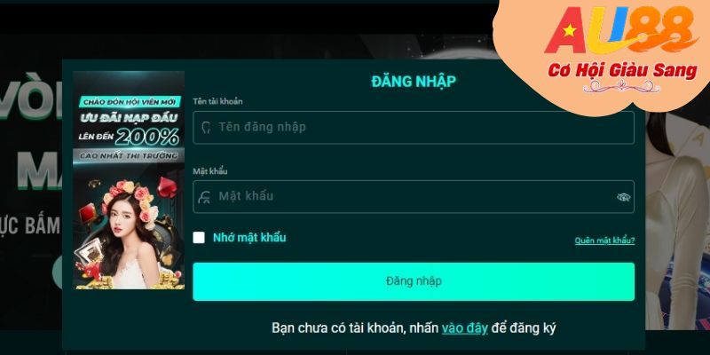 Hướng dẫn cách đăng ký AU88 dễ hiểu nhất